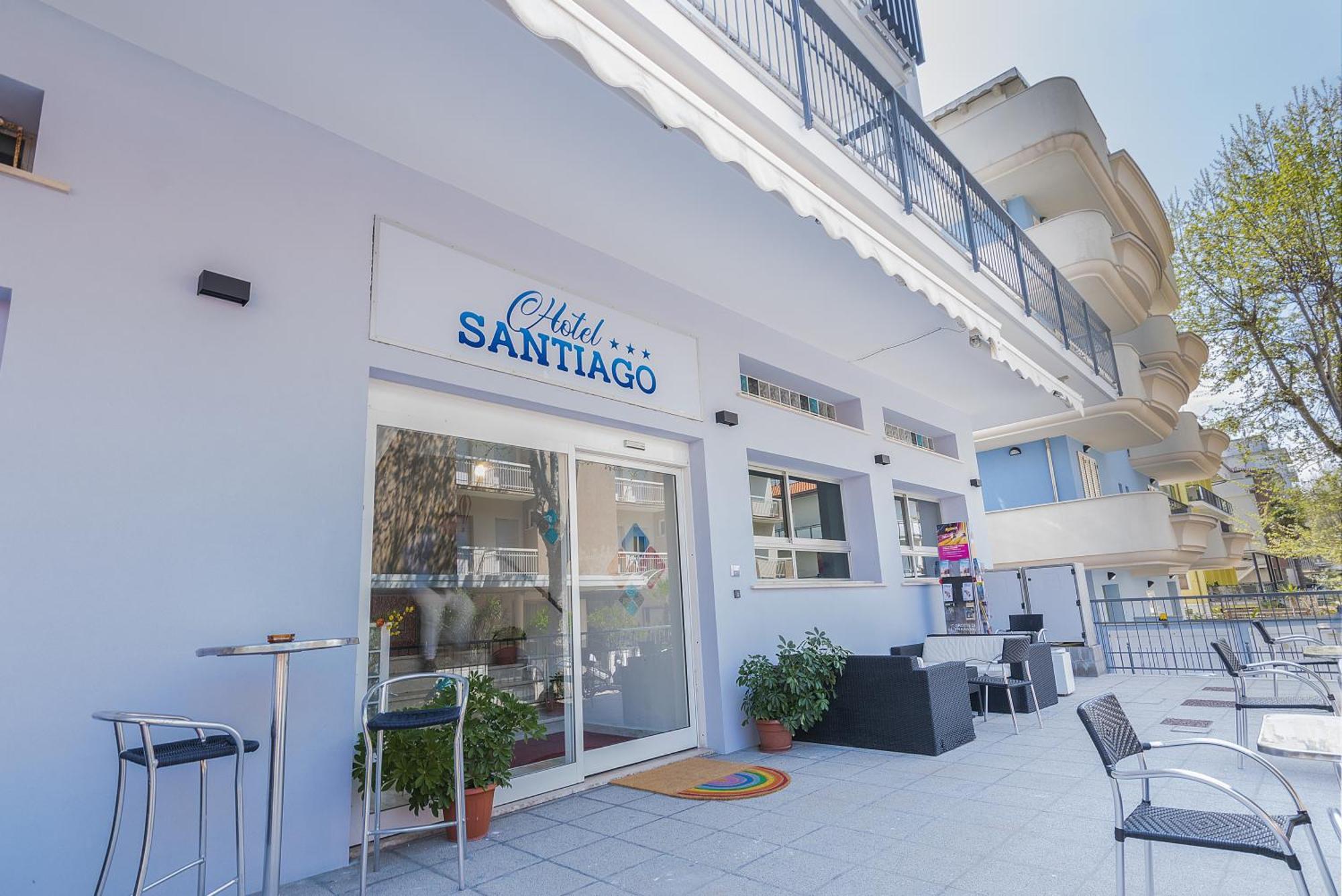 Hotel Santiago Rimini Dış mekan fotoğraf